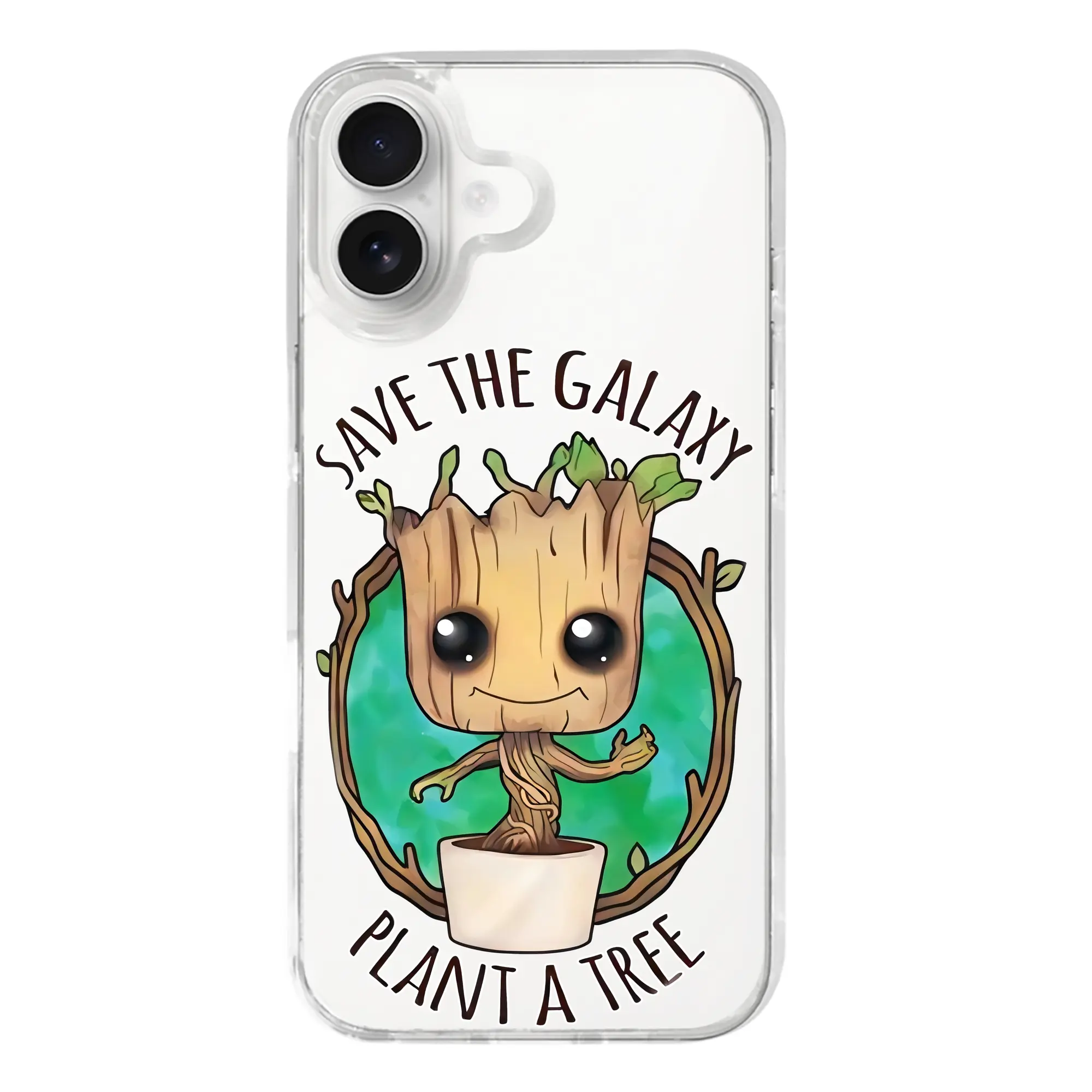 アベンジャーズ (Avenjāzu) グッズ グルート（Groot） - iPhone 17シリーズ 透明スマホケース – 薄型・耐衝撃・精密フィット保護カバー
